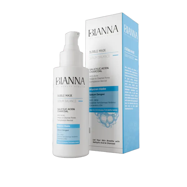 Bubble Mask Salicylic Acid & Charcoal — Bianna