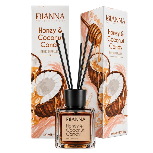 Honey & Coconut Candy Reed Diffuser — Bianna