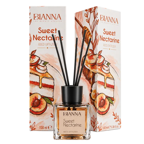 Sweet Nectarine Reed Diffuser — Bianna