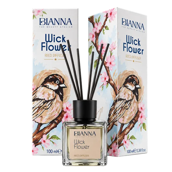 Wick Flower Reed Diffuser — Bianna