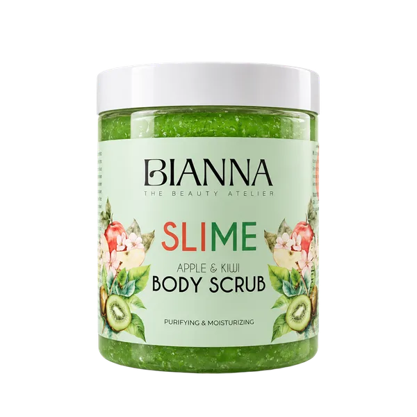 Slime Sugar Body Scrub Apple & Kiwi — Bianna