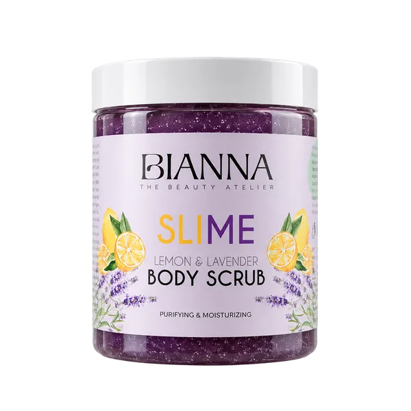 Slime Sugar Body Scrub Lemon & Lavender — Bianna