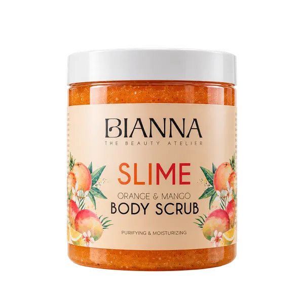 Slime Sugar Body Scrub Orange & Mango — Bianna