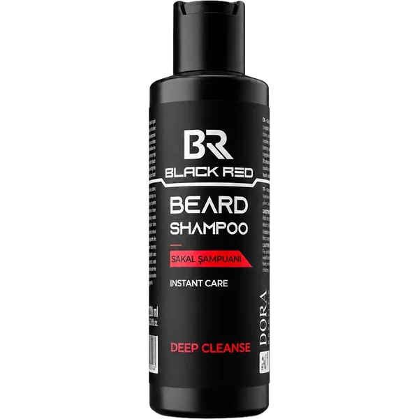 Beard Shampoo — Black Red