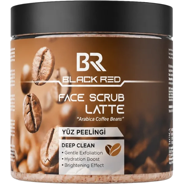 Face Scrub Latte — Black Red