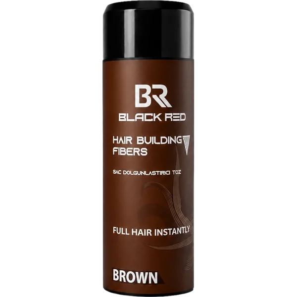Hair Building Fibers Brown — Black Red
