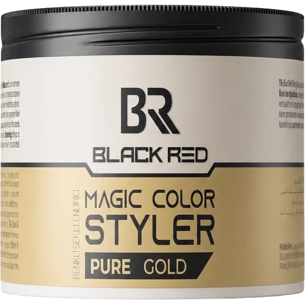 Magic Color Wax Pure Gold — Black Red