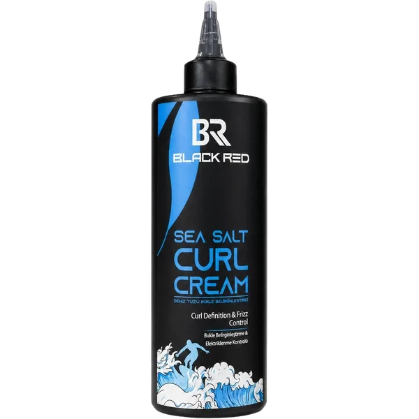 Sea Salt Curl Cream — Black Red