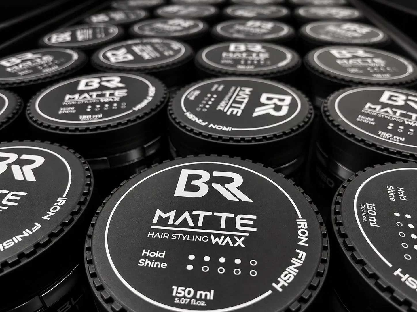 Black Red matte wax batch
