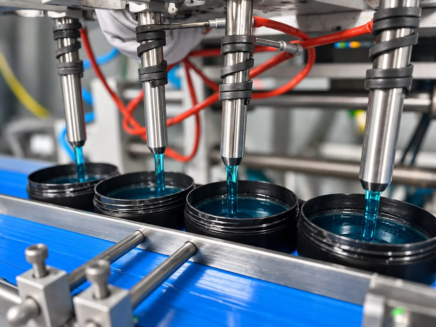 Cosmetic gel filling line in Istanbul